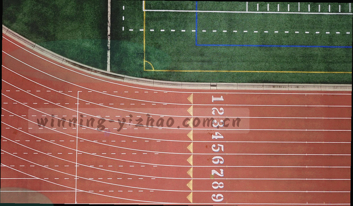 荧光青线条与暖橙标签构成的规则示意抽象图